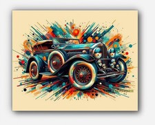Vintage car duesenberg - duesenberg, model