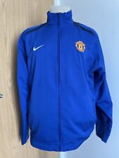 Nike Man Utd Tracksuit Top Mesh Lined Excellent Condition Size XXL