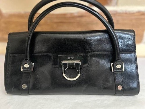 Ri2k black leather east west - black,