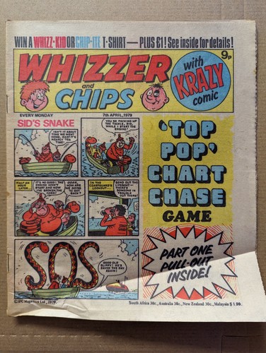 Whizzer and chips comic 7th - and,