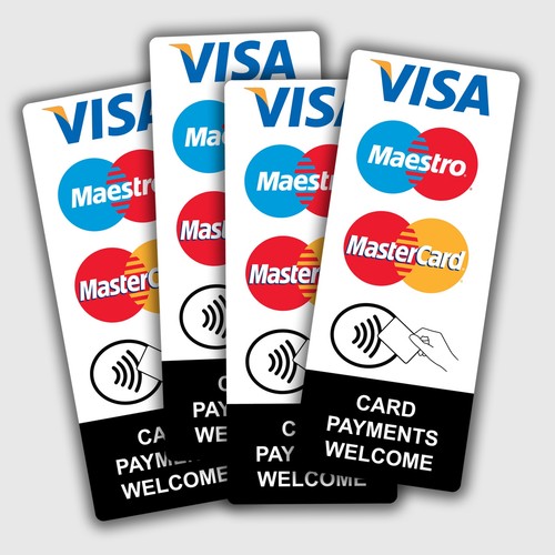 Contactless card payments visa - card,