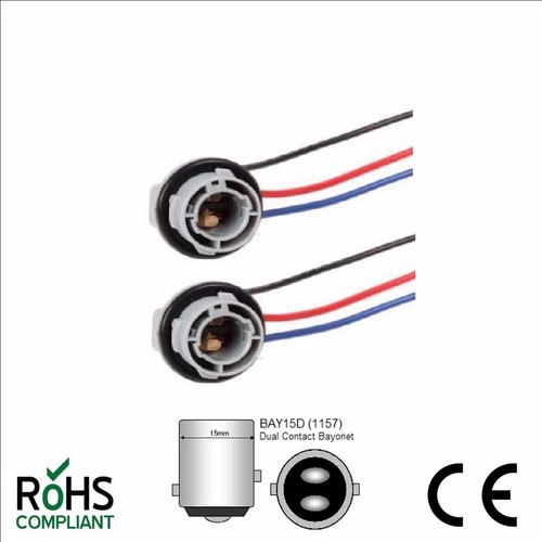 Bay15d bulb holder - 2x,