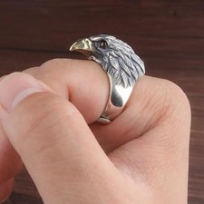 Vintage Eagle Adjustable Ring