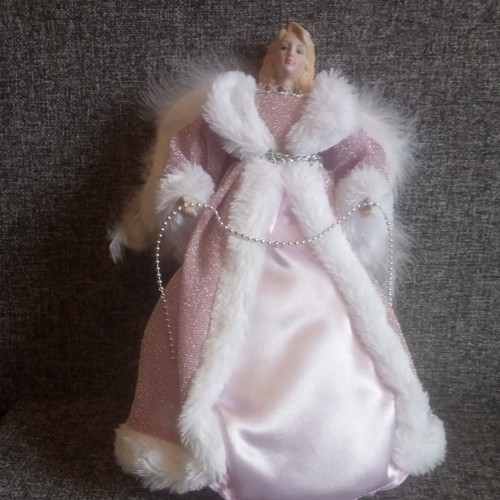 New pink angel - angel, tree