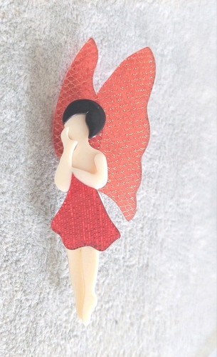 Lea stein genuine brooch the - brooch.,
