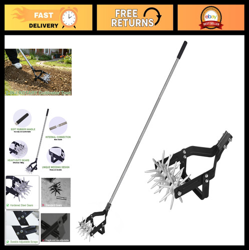 Rotary cultivator - 2-in-1,