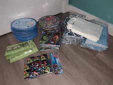 Party supplies joblot, paper