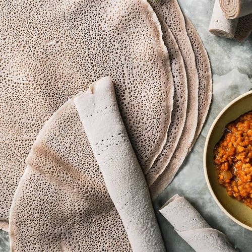 Fresh ethiopian teff bread - fresh,