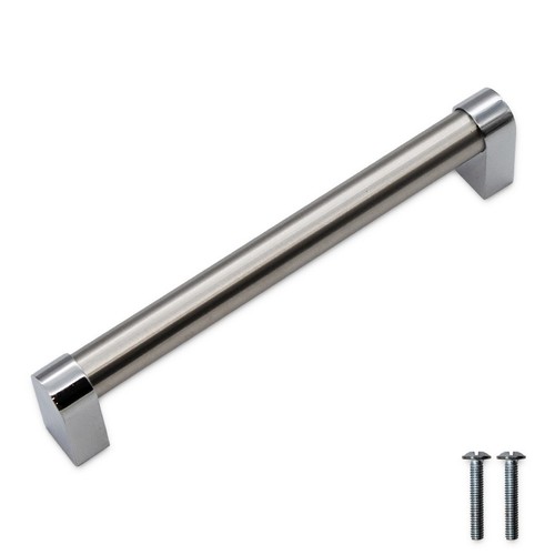 Bauhaus handle polished chrome - bauhaus,