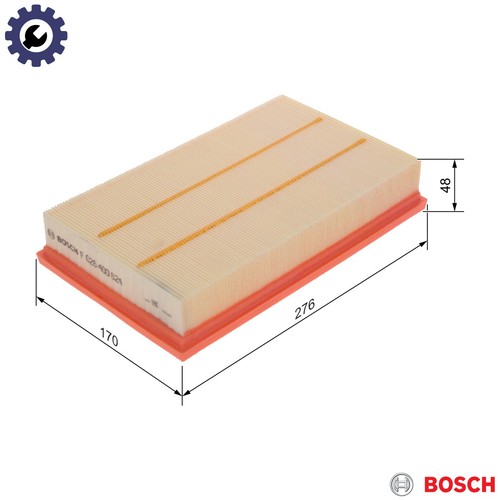 Air filter 026 400 - air, for