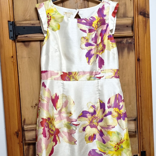 Monsoon ivory floral satin - monsoon,