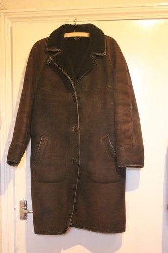 Vintage sheepskin coat women - vintage,