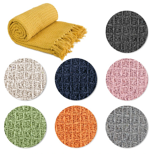 Throw blanket for sofas bed - for,
