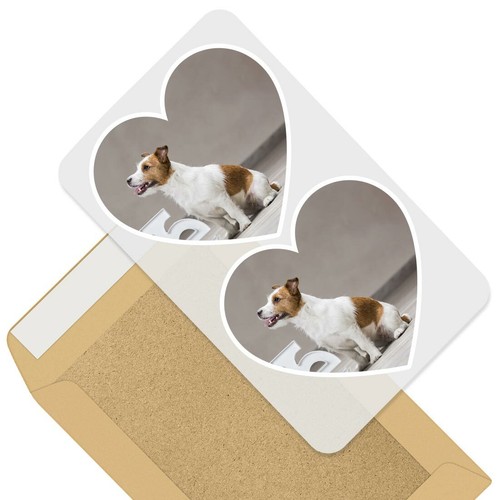Heart stickers cm - x,