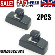 2X SUN VISOR HOOK CLIP BRACKET