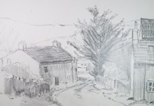 Original pencil drawing - original,