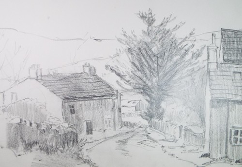 Original pencil drawing - original,