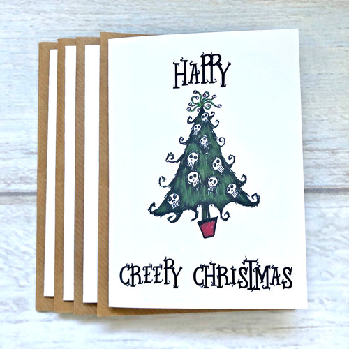 Merry creepy christmas - merry,