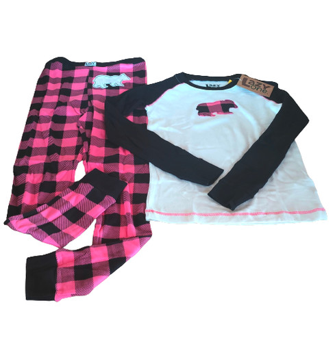 Lazyone girls pyjama set - girls,