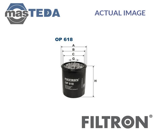 Op618 engine oil filter - op618,