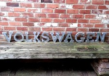 VOLKSWAGEN sign VW Sign VW