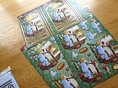 Hunkydory xmas decoupage