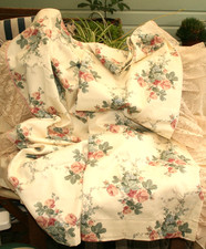 NEW, UNUSED, DORMA, CHESTNUT HILL, CROSCILL, PAIR CURTAINS, LINED, VINTAGE 1980S