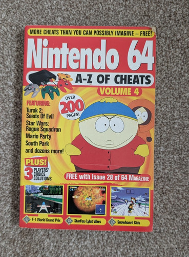 Nintendo of cheats vol4 - nintendo, 64