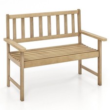 Outdoor Teak Garden Bench 2
