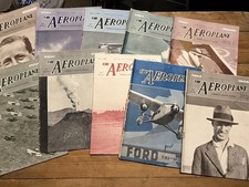 Vintage The Aeroplane Magazine 1930 x 10
