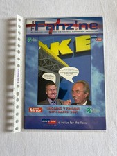 England fanzine - The fanzine - issue no 5 England v Finland - Mint Condition