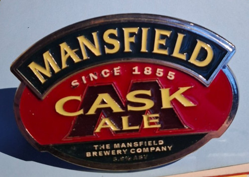 Beer pump clip badge - , mansfield