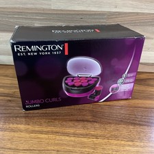 REMINGTON JUMBO CURLS HAIR ROLLERS HEATED VELVETY CURLERS 