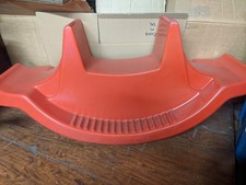 sit on seesaw, red, suitable