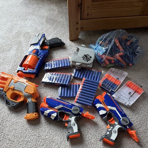 Nerf foam dart blasters bundle - nerf,
