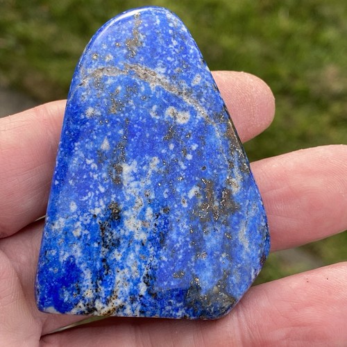 Polished lapis lazuli freeform - lapis,