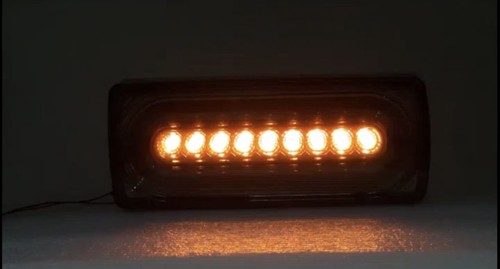 Smoked clear led rear - smoked,