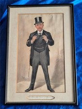 Original Vanity Fair  Print by Spy  The Rt Hon Earl of Arran   Framed