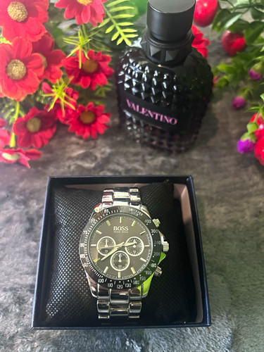 Boss men chronograph - boss, black
