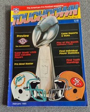 AMERICAN FOOTBALL MAGAZINE ** TOUCHDOWN ** VOL 2 NO 8 ** NFL UK 1984