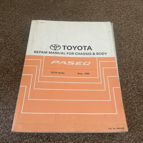 Toyota paseo el54 - toyota, repair