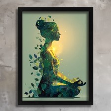 Yoga Meditation Wall Art