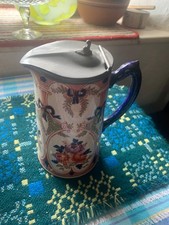 Antique Victorian burslem ware coffee pot and teapot