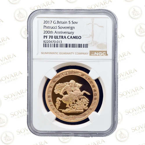 2017 gold proof quintuple - gold,