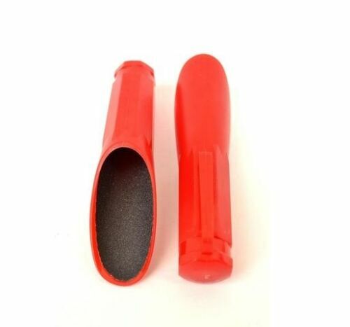 Red plastic pool snooker cue - pool, /