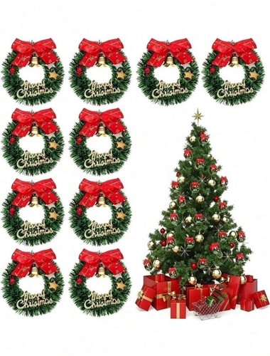 5pcs mini christmas - christmas, hanging