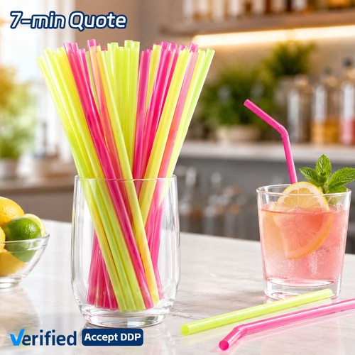 100 straws flexible - straws, bendy