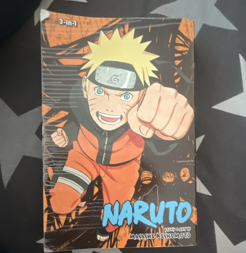 Viz media naruto - 3-in-1, manga