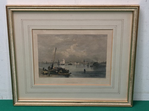 Small framed antique - small,