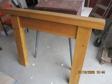 Wooden fireplace surround